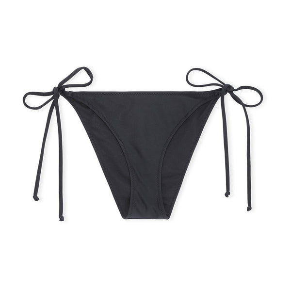 GANNI A4044 String bikini trusser - sort