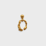 LEA HOYER Coral ørering - guld