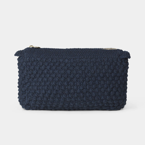 AIAYU Helen clutch taske - navy blå