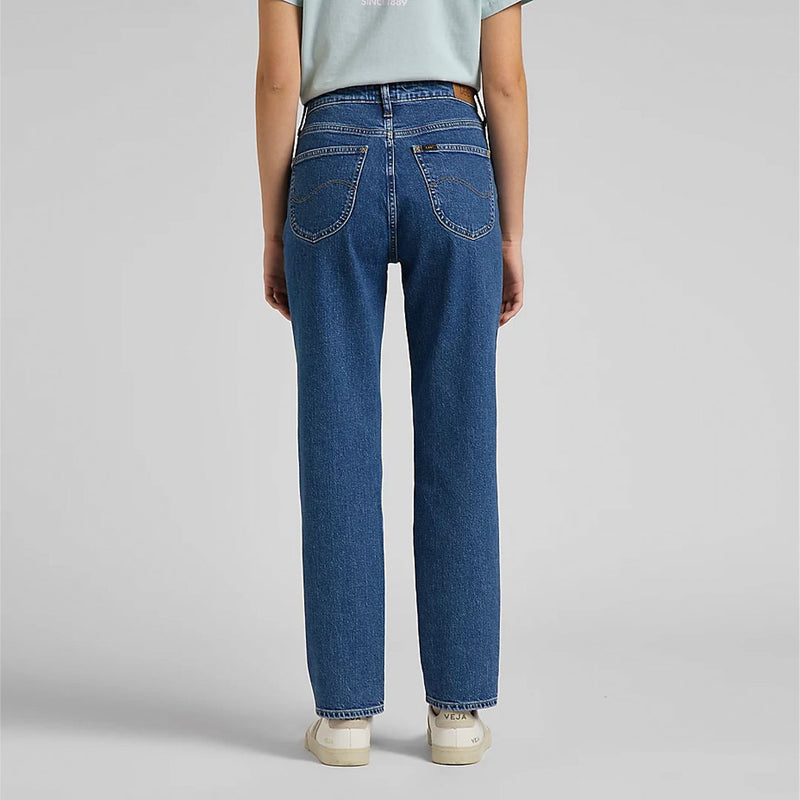 LEE Carol Straight Leg jeans - Stone Maren blå