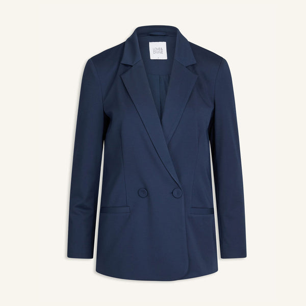 LOVE & DIVINE love590 Blazer jakke - navy blå