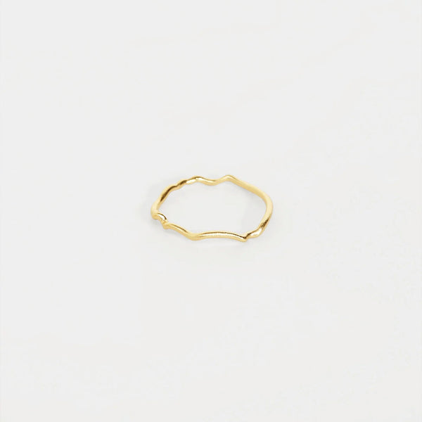 TRINE TUXEN Bea ring - guld