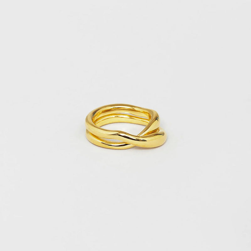 TRINE TUXEN Cecilia ring - guld