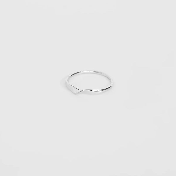 TRINE TUXEN Wave Ring I - Sølv