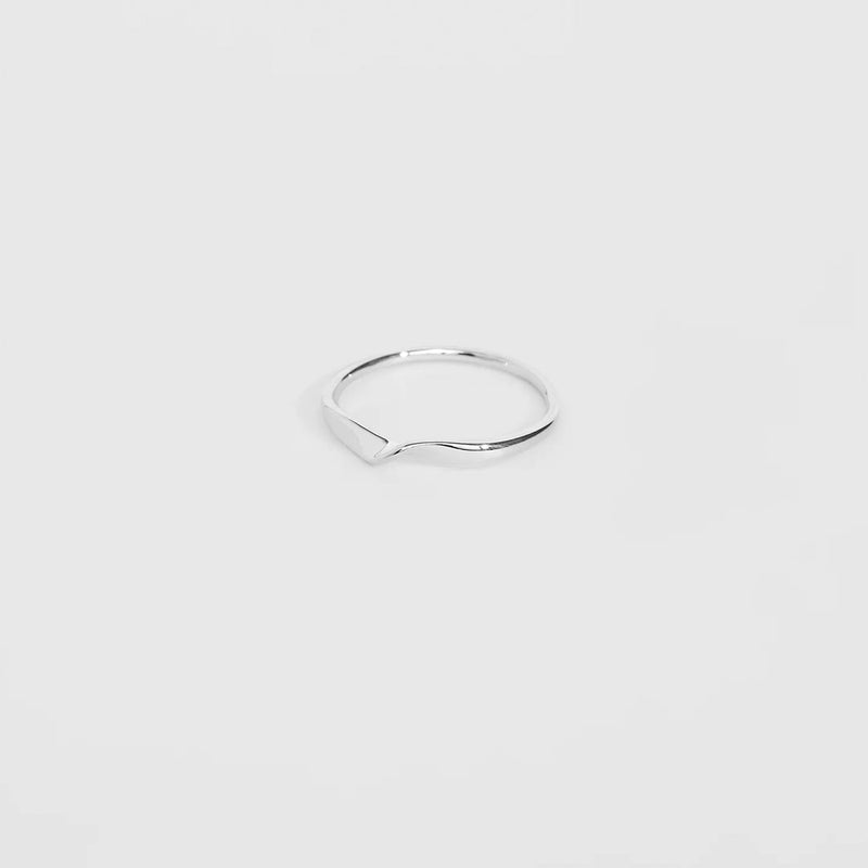 TRINE TUXEN Wave Ring I - Sølv